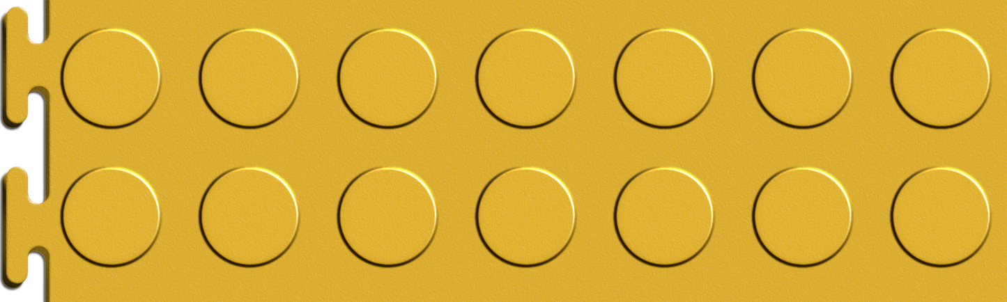 Yellow Coin Tile Case - Sample Detail