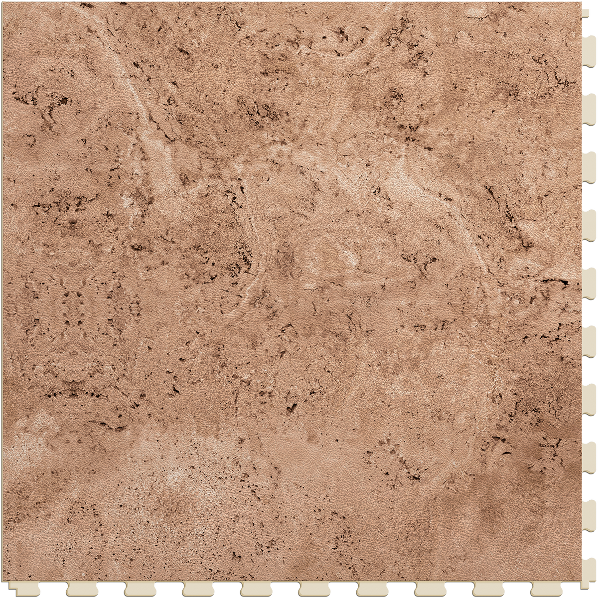 Sienna hidden interlocking vinyl floor tile