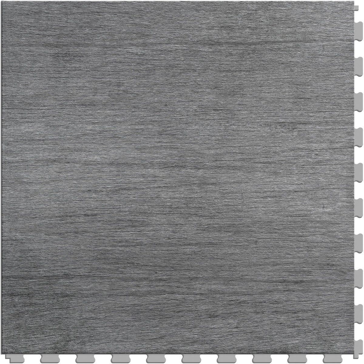 Driftwood wood-look hidden interlocking vinyl floor tile