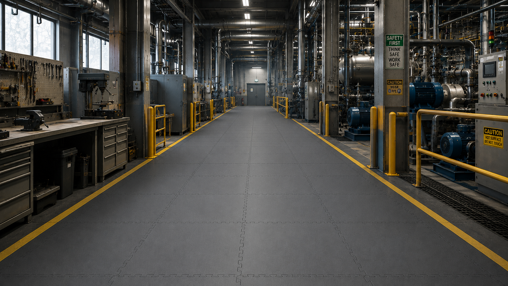 Industrial Vinyl Flooring