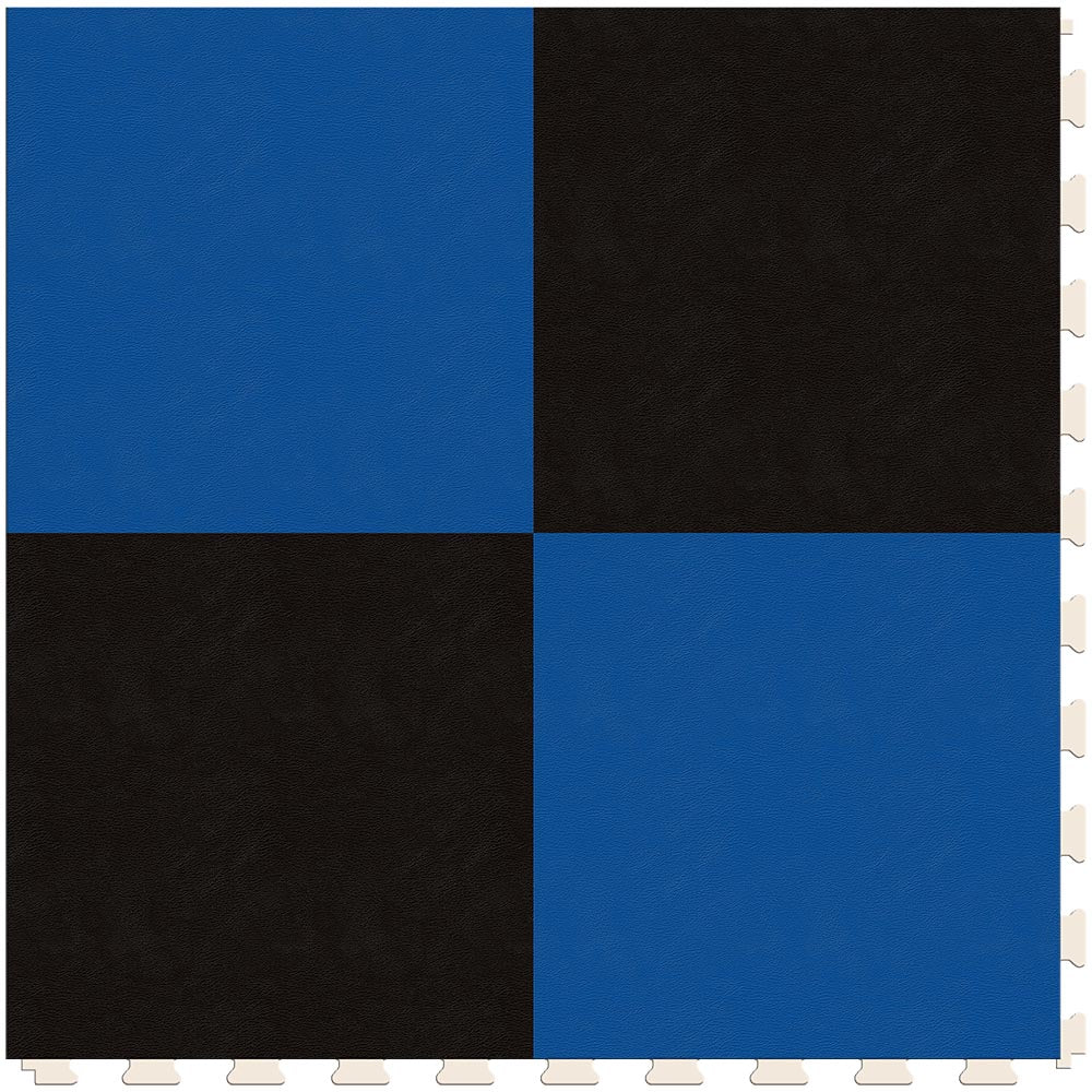 Black & Blue Luxury Tile Case - Sample Detail