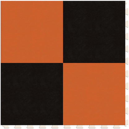 Black & Orange Luxury Tile Case - Full Case (Main Product View)