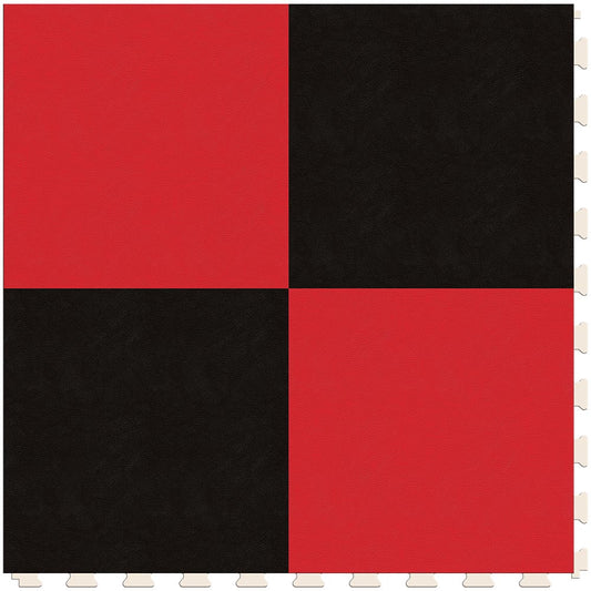 Black & Red Luxury Tile Case - Sample Detail