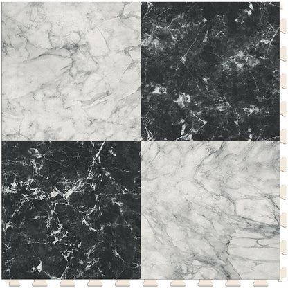Marble Black Luxury Tile Case - Full Case (Main Product View)