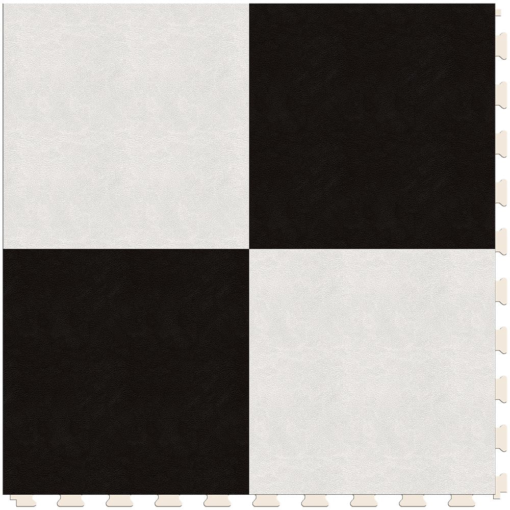 Black & White Luxury Tile Case - Sample Detail