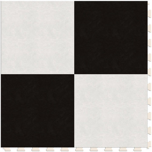 Black & White Luxury Tile Case - Sample Detail