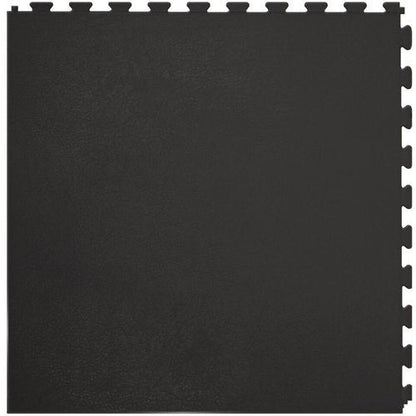 Black Leather Tile Sample