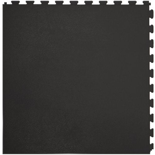 Black Leather Tile Sample