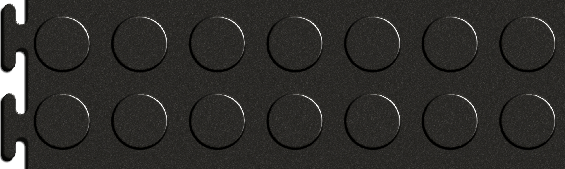 Black Coin Tile Case - Sample Detail