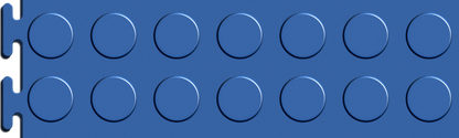 Blue Coin Tile Case - Sample Detail