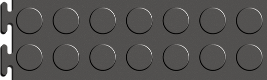 Dark Gray Coin Tile Sample