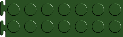 Green Coin Tile Case - Sample Detail