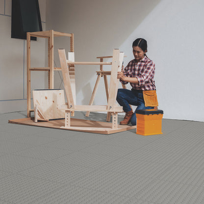 Light Gray Coin Tile Case