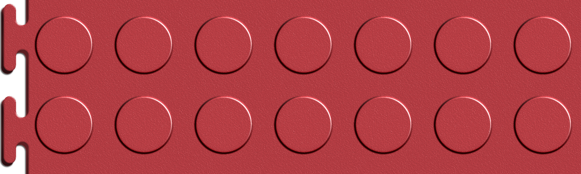 Red Coin Tile Case - Sample Detail
