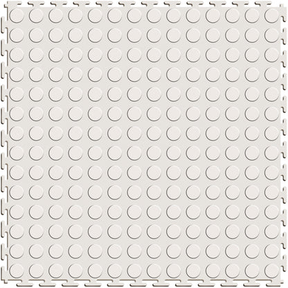 White Coin Tile Case