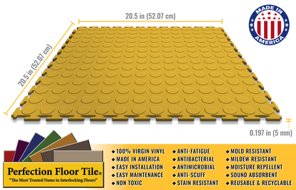 Yellow Coin Tile Case