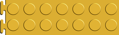 Yellow Coin Tile Case - Sample Detail