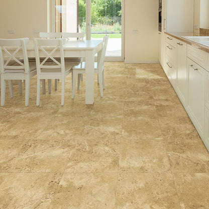Travertine Camel Luxury Tile Case - Sample Detail