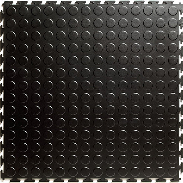 Black Coin Interlocking Tile Case