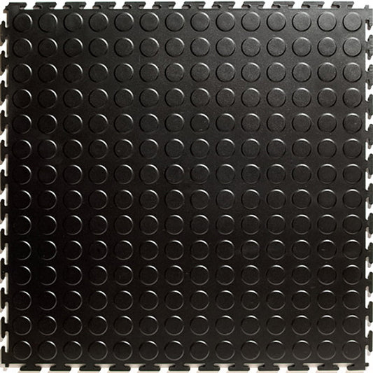 Black Coin Interlocking Tile Case