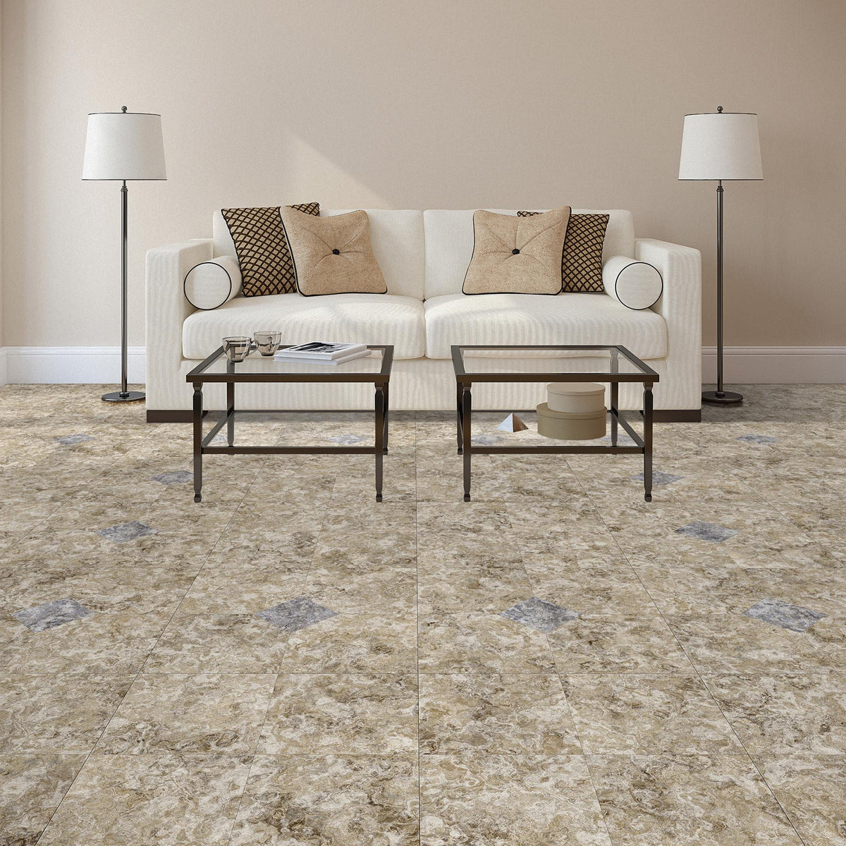 Crema Luxury Tile Case - Sample Detail