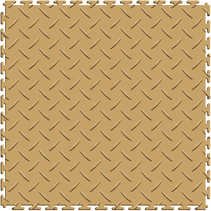 Beige Diamond Plate Tile Case