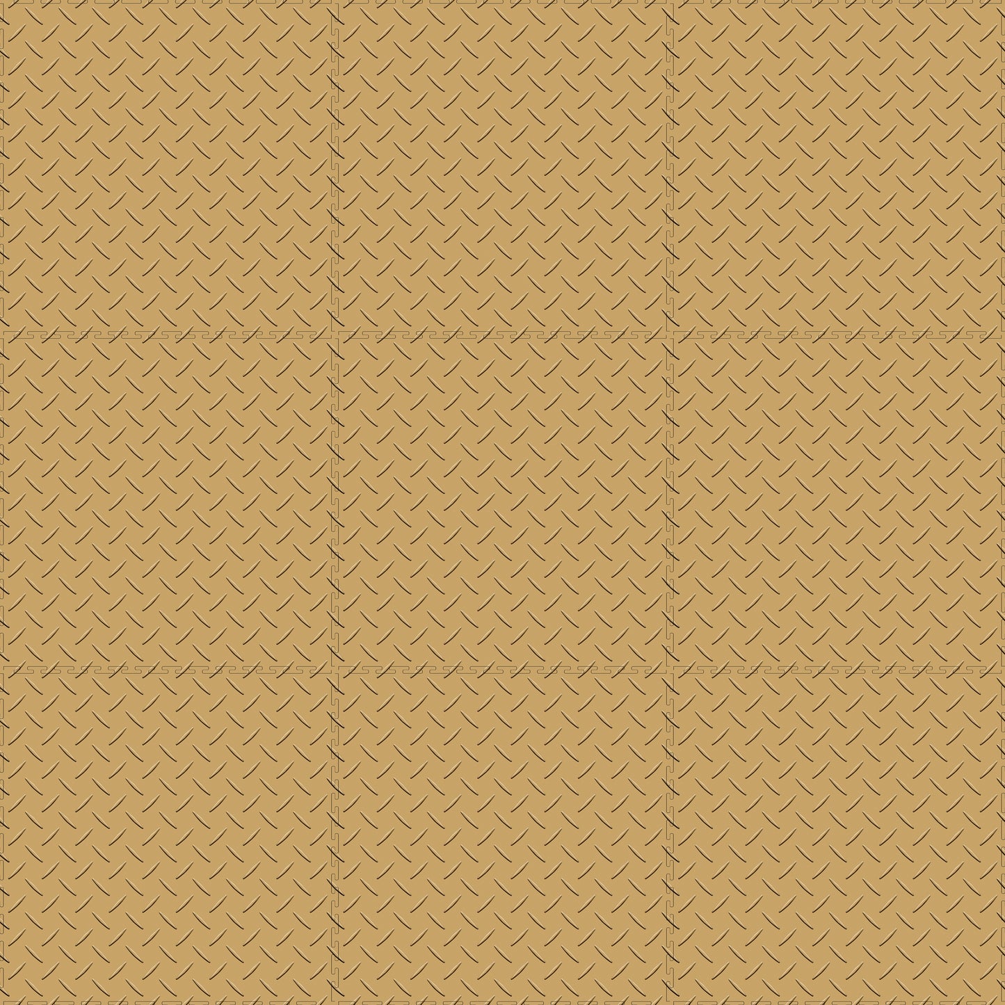 Beige Diamond Plate Tile Case