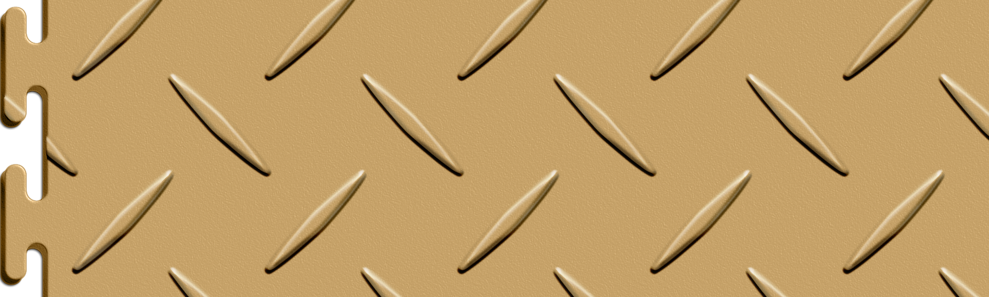 Beige Diamond Plate Tile Case - Sample Detail