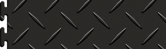 Black Diamond Plate Tile Sample