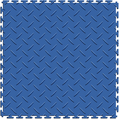 Blue Diamond Plate Tile Case