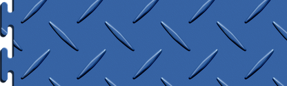 Blue Diamond Plate Tile Case - Sample Detail