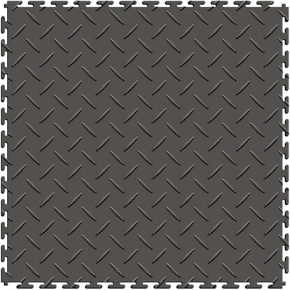 Dark Gray Diamond Plate Tile Case