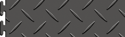 Dark Gray Diamond Plate Tile Case - Sample Detail