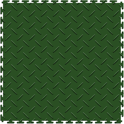 Green Diamond Plate Tile Case