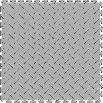 Light Gray Diamond Plate Tile Case