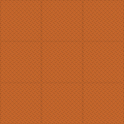 Orange Diamond Plate Tile Case