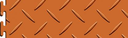 Orange Diamond Plate Tile Case - Sample Detail