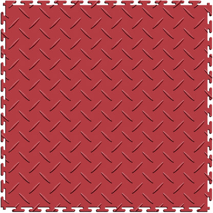 Red Diamond Plate Tile Case