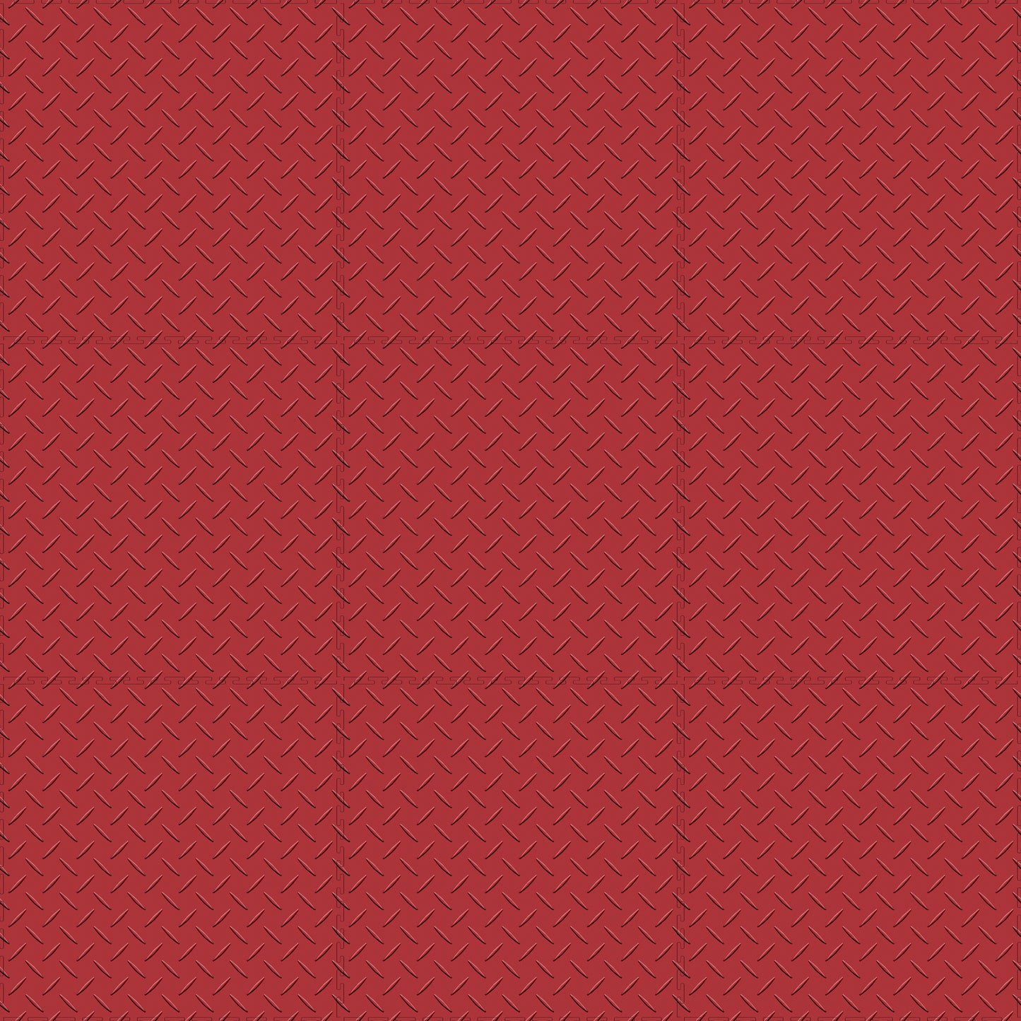 Red Diamond Plate Tile Case