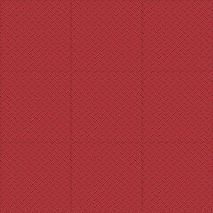 Red Diamond Plate Tile Case