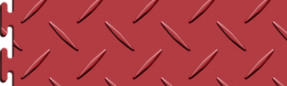 Red Diamond Plate Tile Case - Sample Detail