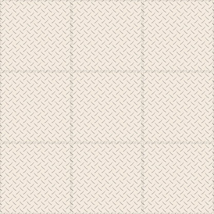 White Diamond Plate Tile Case