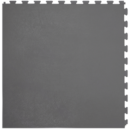 Dark Gray Leather Tile Case - Sample Detail