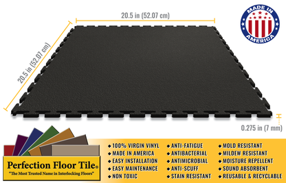Black Commercial Tile Case