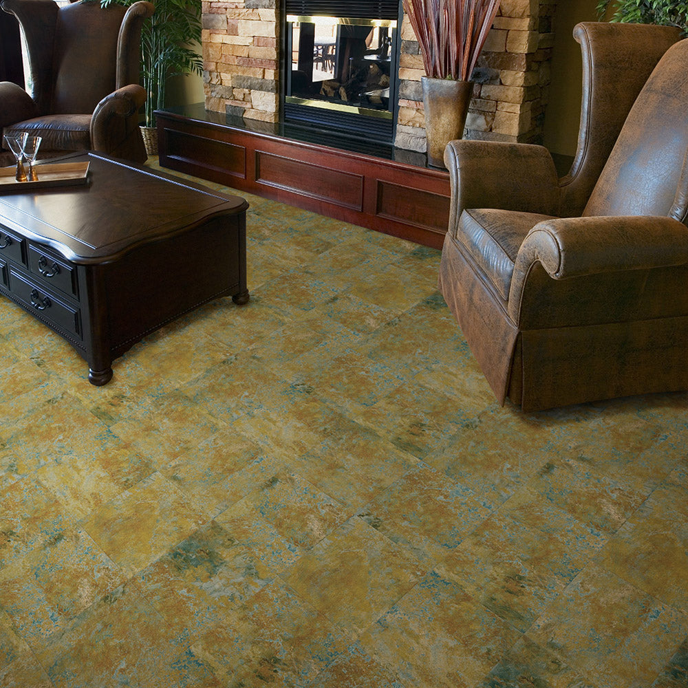 Closeout Imperial Gold Luxury Vinyl Tile Mixed Batches (Detail Image 2)