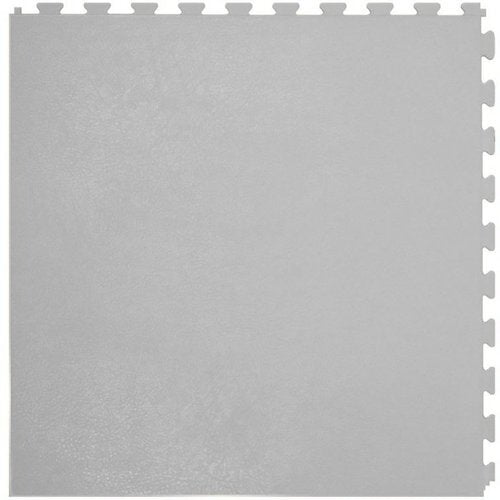 Light Gray Leather Tile Case - Sample Detail