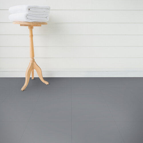 Light Gray Leather Tile Case - Sample Detail