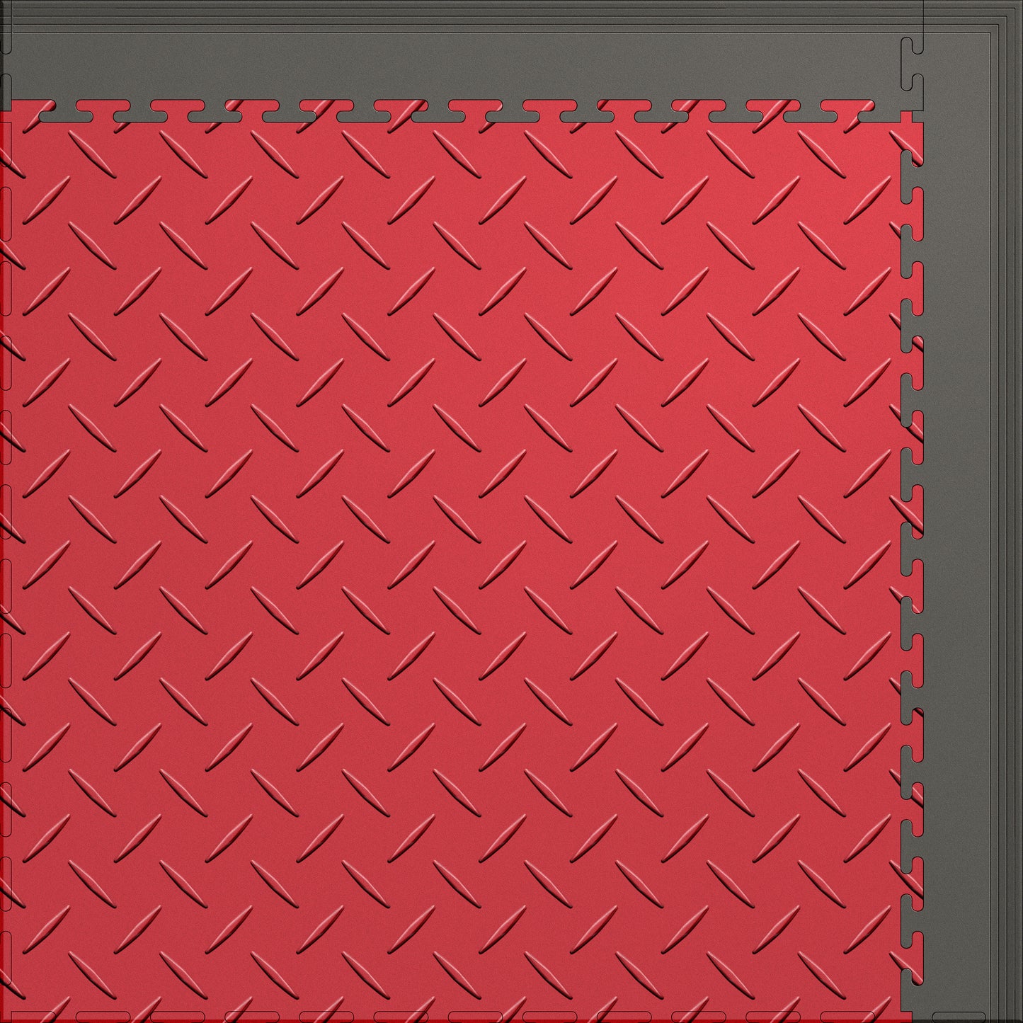 Small Color Diamond Plate Gym & Floor Mat 3x4 (12 Tiles 39.88 sq. ft.)