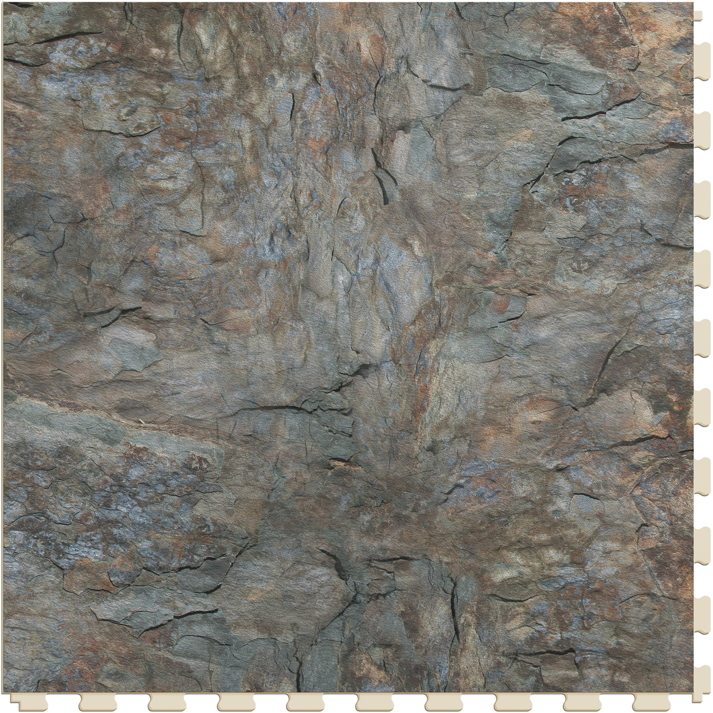Cheyenne Shale Luxury Tile Case - Sample Detail