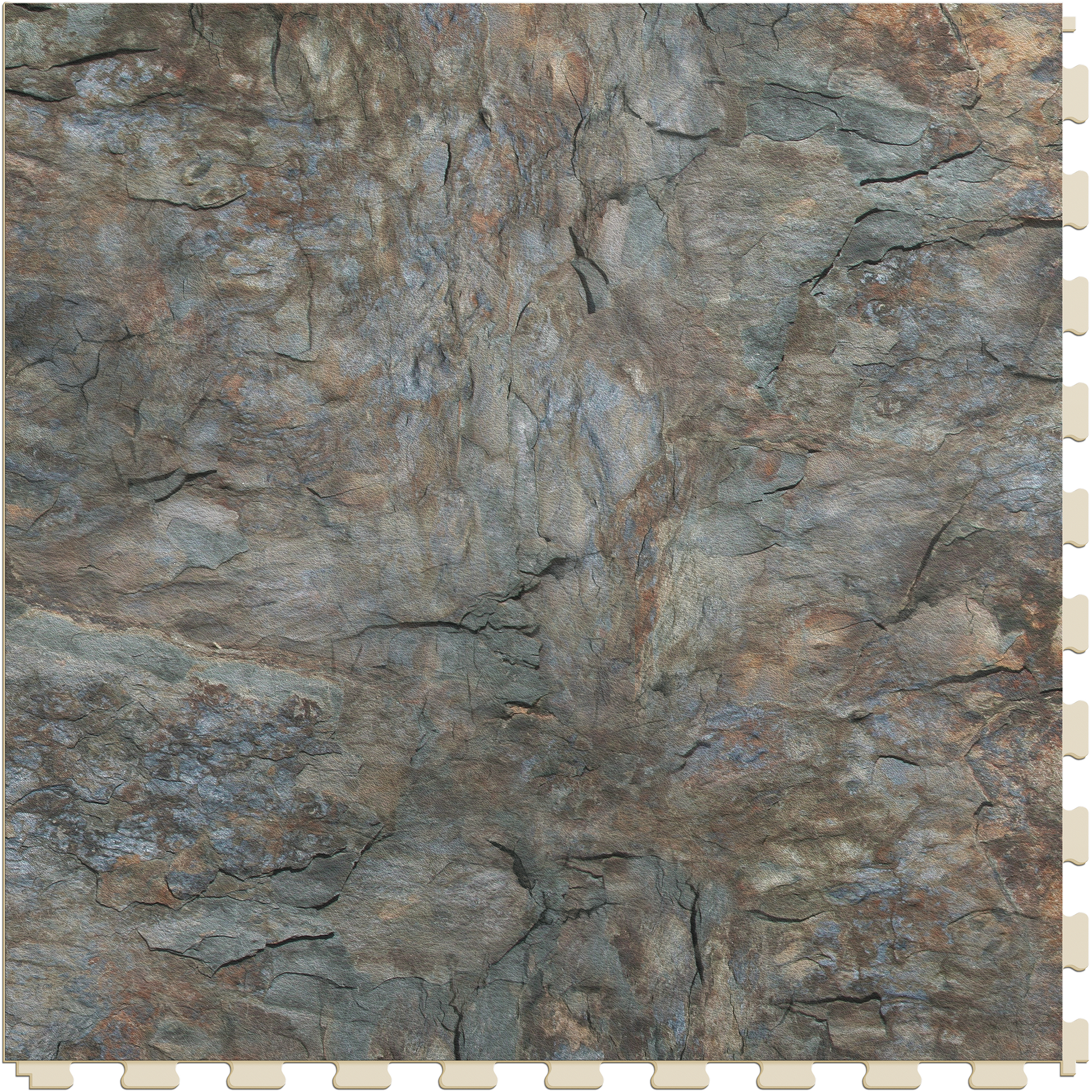 Cheyenne Shale Luxury Tile Case - Sample Detail